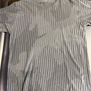 Gray Striped Men's Tee